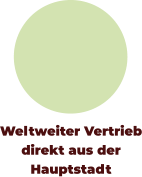 Weltweiter Vertrieb direkt aus der Hauptstadt